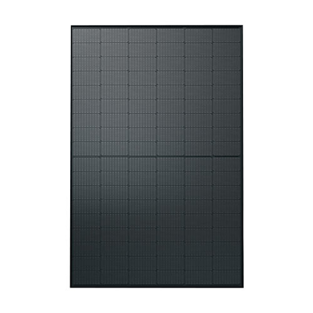 Solar panel array on residential roof